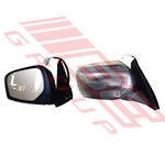 DOOR MIRROR - R/H - ELECTRIC - CHROME - TO SUIT - MITSUBISHI TRITON L200 2005-