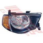 HEADLAMP - R/H - FOR DOUBLE CAB - TO SUIT - MITSUBISHI TRITON L200 2005-