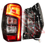 REAR LAMP - L/H - W/LED BRAKE LIGHT AND W/LED PARK LAMP STRIP - TO SUIT - MITSUBISHI TRITON L200 2019-