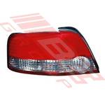 REAR LAMP - L/H - CIRCLE - NO PAINTED LINES - TO SUIT - MITSUBISHI GALANT EA 2002-05 LATE