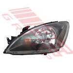 HEADLAMP - R/H - MANUAL - IRON GREY - TO SUIT - MITSUBISHI LANCER CS 2003-