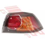 REAR LAMP - R/H - BLACK - OUTER - TO SUIT - MITSUBISHI LANCER CY 2008-