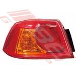 REAR LAMP - L/H - RED - OUTER - TO SUIT - MITSUBISHI LANCER CY 2008-