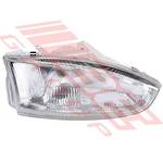 HEADLAMP - R/H - GLASS - TO SUIT - MITSUBISHI MIRAGE/LANC HB/CPE 1997-00