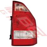 REAR LAMP - R/H - CLEAR/RED/CLEAR - TO SUIT - MITSUBISHI PAJERO 2003-
