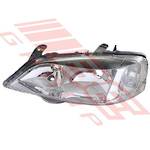 HEADLAMP - L/H - TO SUIT - HOLDEN ASTRA 1998-