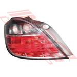 REAR LAMP - L/H - CLEAR/RED - TO SUIT - HOLDEN ASTRA 2007- 5DR