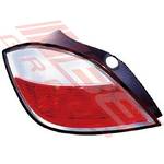 REAR LAMP - L/H - CLEAR/RED - TO SUIT - HOLDEN ASTRA 2004- 5DR
