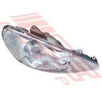 HEADLAMP - R/H - SINGLE BULB - TO SUIT - PEUGEOT 206 1998-