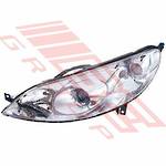 HEADLAMP - L/H - ELECTRIC - TO SUIT - PEUGEOT 407 2004-