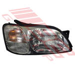 HEADLAMP - R/H - SILVER - (100-20655/20656/20654) - TO SUIT - SUBARU LEGACY - BE/BH 98- EARLY