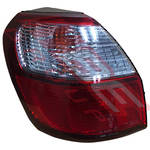 REAR LAMP - L/H - CLEAR/RED (4835) - TO SUIT - SUBARU LEGACY - BH - 98-2001 - SW