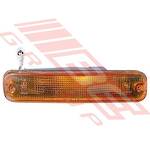 BUMPER LAMP - L/H - AMBER - TO SUIT - SUBARU IMPREZA 1992- (STD TYPE)