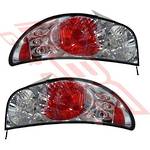 REAR LAMP - SET - L&R - TO SUIT - SUBARU IMPREZA 1992-00 SEDAN-2DR/4DR