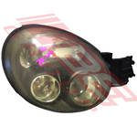 HEADLAMP - R/H - NON GAS - CHROME INNER (1685) - TO SUIT - SUBARU IMPREZA - GD/GG - 2003- F/LIFT