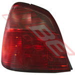REAR LAMP - L/H RED/PINK (KT 20718) - TO SUIT - SUBARU IMPREZA SED - GD 2000-
