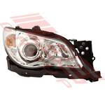 HEADLAMP - R/H - ELECTRIC - CHROME - TO SUIT - SUBARU IMPREZA 2005-