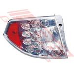 REAR LAMP - L/H - LED TYPE - TO SUIT - SUBARU IMPREZA 2008- H/BACK