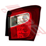 REAR LAMP - R/H - RED/CLEAR - SUZUKI SX4 - 2013-