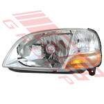 HEADLAMP - L/H - (P0361) - TO SUIT - SUZUKI SWIFT/IGNIS - HT51S - 3/5DR H/B - 2000-