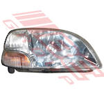 HEADLAMP - R/H (P0361) CLEAR INDICATOR - TO SUIT - SUZUKI SWIFT/IGNIS - HT51S - 3/5DR H/B - 2000-