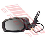 DOOR MIRROR - L/H - 5 X WIRE LARGE HEAD - TO SUIT - SUZUKI SWIFT 2005-