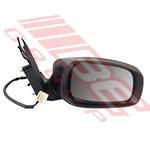 DOOR MIRROR - R/H - 5 X WIRE LARGE HEAD - TO SUIT - SUZUKI SWIFT 2005-