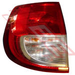 REAR LAMP - L/H - (220-59124) RED & CLEAR - TO SUIT - SUZUKI MR WAGON - MF22S - 2006-