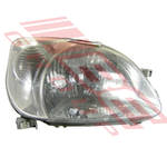 HEADLAMP - R/H (46-1) - TO SUIT - TOYOTA RAUM - EXZ10 - 97- EARLY
