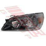 HEADLAMP - L/H - DARK CHROME - TO SUIT - TOYOTA ALTEZZA IS200 1998-