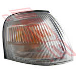 CORNER LAMP - R/H - AMBER - BLACK (10-75) - TO SUIT - TOYOTA STARLET EP80 1991-92