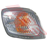 CORNER LAMP - CLEAR - BLACK - R/H (44-4) - TO SUIT - TOYOTA IPSUM - SXM10 - 99- F/LIFT