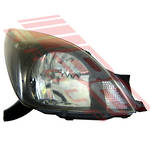 HEADLAMP - R/H - (63-1) - TO SUIT - TOYOTA OPA - ACT10 - 2000-