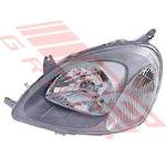 HEADLAMP - L/H - TO SUIT - TOYOTA ECHO / VITZ 1999-