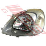 HEADLAMP - L/H - (52-001) - TO SUIT - TOYOTA ECHO / VITZ 1999-