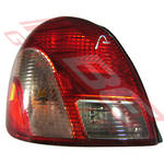 REAR LAMP - L/H (52-013) - TO SUIT - TOYOTA ECHO / PLATZ 1999- SEDAN