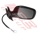 DOOR MIRROR - R/H - ELECTRIC - 5 WIRE HATCH - TO SUIT - TOYOTA VITZ - NCP91 - SCP90 - 2005-