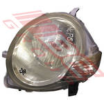 HEADLAMP - L/H - (52-124) - H.I.D GAS + ELEC ADJ - TO SUIT - TOYOTA SIENTA - NCP81 - 5DR H/B - 2005-