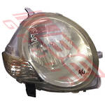 HEADLAMP - R/H - (52-124) - H.I.D GAS + ELEC ADJ - TO SUIT - TOYOTA SIENTA - NCP81 - 5DR H/B - 2005-