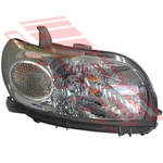 HEADLAMP - R/H - (52-128) - MNL ADJUST - TO SUIT - TOYOTA PORTE - NNP10 - 2/3DR H/B - 2004- EARLY