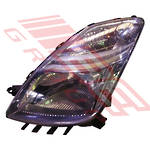 HEADLAMP - L/H (47-28) - W/LED STRIP - NON GAS + MNL ADJUST - TO SUIT - TOYOTA PRIUS - NHW20 - 2006- F/LIFT