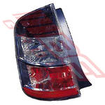 REAR LAMP - L/H - BLACK TOP (47-14) - 4 BULB - TO SUIT - TOYOTA PRIUS - NHW20 - 2003-