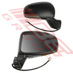 DOOR MIRROR - L/H - ELECTRIC - W/LED LAMP - 5 WIRE - TO SUIT - TOYOTA PRIUS 2009-