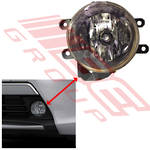 FOG LAMP - L/H - ROUND - TO SUIT - TOYOTA PRIUS 2012- F/LIFT