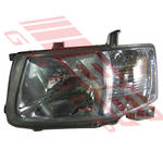 HEADLAMP - L/H - (52-076) MNL ADJUST - TO SUIT - TOYOTA SUCCEED - NCP59G - 2002- EARLY