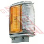 CORNER LAMP - R/H - GREY SURROUND - TO SUIT - TOYOTA HILUX 2WD/4WD 1988