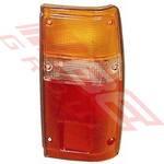 REAR LAMP - R/H - BLACK TRIM - TO SUIT - TOYOTA HILUX 2WD/4WD 1984-89
