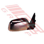 DOOR MIRROR - R/H - CHROME - CORNER MOUNT - TO SUIT - TOYOTA HILUX 2WD/4WD 1989-