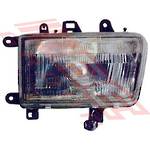 HEADLAMP - L/H - GLASS LENS - TO SUIT - TOYOTA 4WD/4 RUNNER SURF 1991-