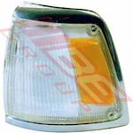 CORNER LAMP - L/H - AMBER/CLEAR - TO SUIT - TOYOTA HILUX 2WD 1992- GREY TRIM
